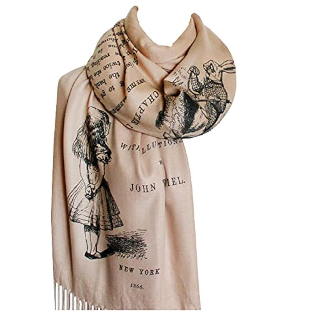4648 Alice in Wonderland Shawl Scarf
